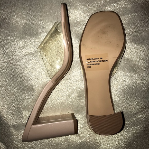 Steve Madden Clear slip-on Dress shoes - Picture 3 of 3